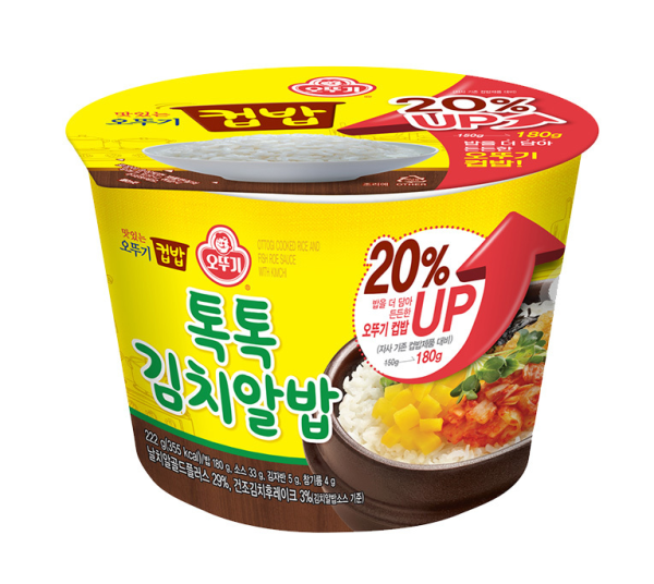 컵밥 톡톡김치알밥222G 6개